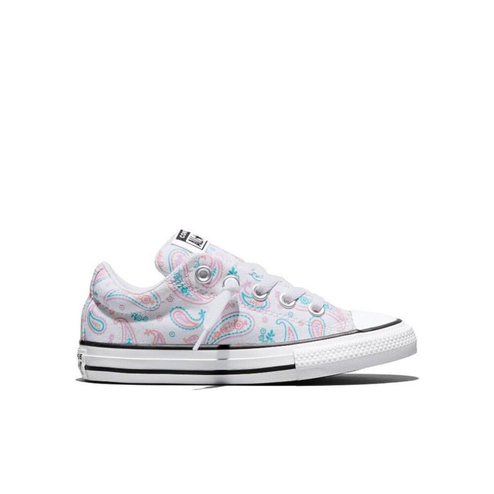 Converse Kids' Street Ox Low Top Sneakers - Paisley Bandana Print 1